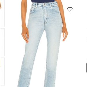 NWT ROLLA’S High Rise light wash Jeans